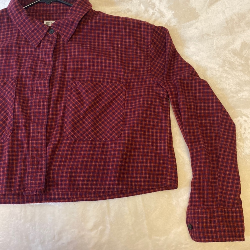 RSQ Collective Long sleeve crop top